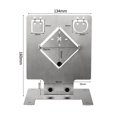 thumbnail image 3 of tredstone Durable Stainless Steel Target Practice Target with Hanging Ring Design, 3 of 8