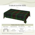 thumbnail image 6 of Rectangle Table Cloth, Carlow County Irish Tartan Resistant Washable Tablecloth Decorative Table Cover for Dining, Indoor and Outdoor, 6 of 6