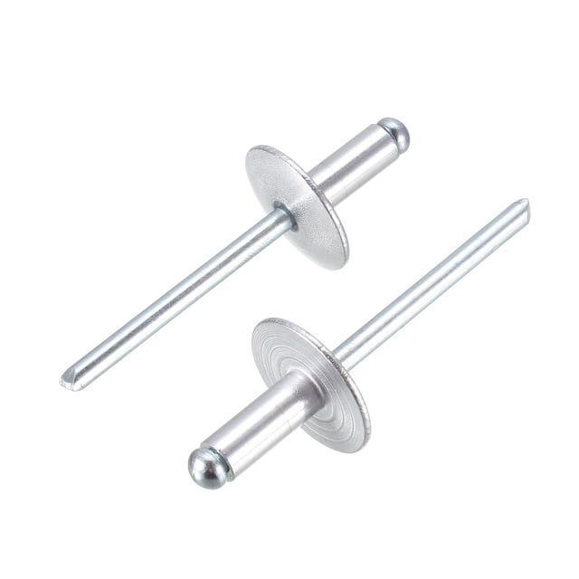 Unique Bargains 5pcs 13mmx5mmx16mm 304 Acier Inoxydable Extrémité Ouverte Grande Bride Rivets Aveugles