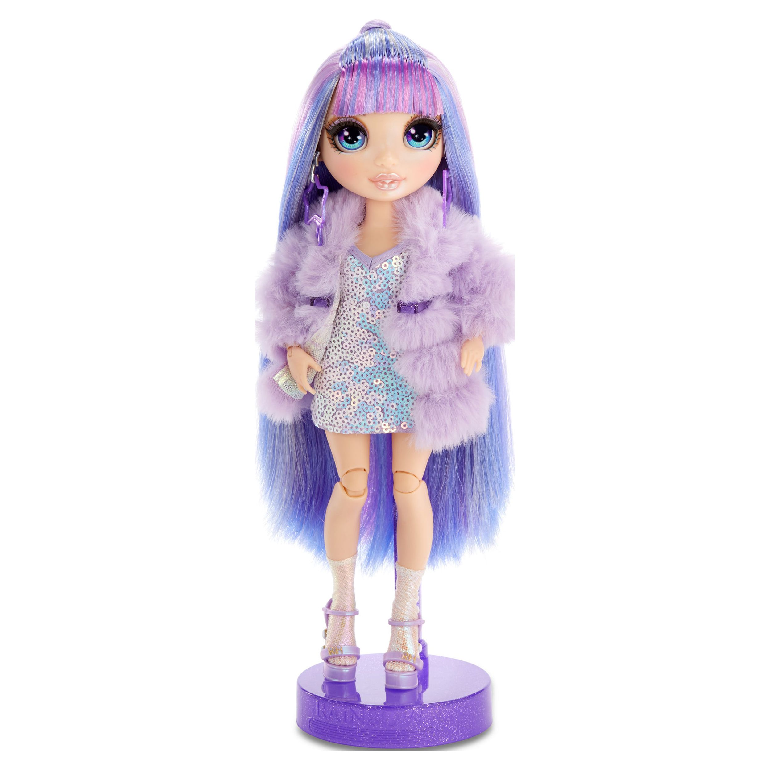 Rainbow High Violet Willow – Purple Fashion Doll with 2 Outfits - image 4 of 8