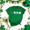 thumbnail image 5 of ShiShine Womens St Patricks Day T Shirt Short Sleeve Crewneck Graphic Print Casual Top, 5 of 8