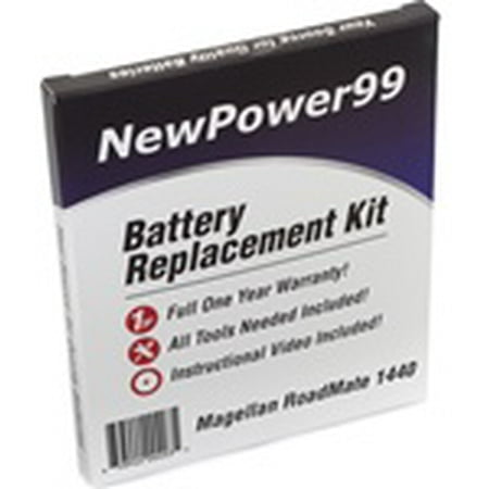 Magellan RoadMate 1440 Battery Replacement Kit with Tools  Video Instructions  Extended Life Battery and Full One Year Warranty price history on PriceWatchPro