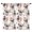 Cartoon Pug Dog, variant on Blackout Kids Curtains,Bull Terrier Dog and Flower Florals Childrens Insulated Curtains Set Of 2,Bedroom Essentials,Toddler Room Decor 42"x54"(106x137cm)