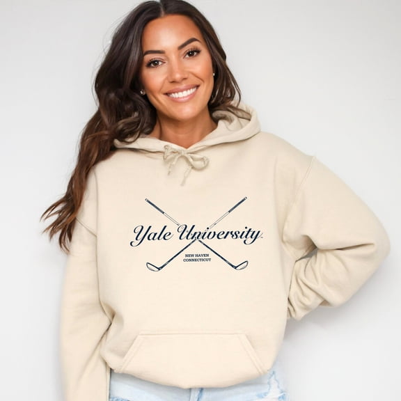 Yale University Golf Clubs - Women's Graphic Hoodie