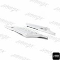 thumbnail image 4 of HONGK- Billet Saddlebag Latch Covers Compatible with Touring Models 93-13 Chrome [B072W7WZXR], 4 of 4