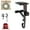 1pc, variant on SQDWYGUO Paeose Garland Holder for Mantels up to 8.5" Thick, 2025 New Christmas Fireplace Stocking Garland Hanger with Adjustable Length, 2 in 1 Heavy-Duty Mantel Hangers with 2 Metal Hooks No Nails