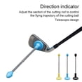 thumbnail image 4 of Soidarity Entrenador de swing Suministros de golf Corrector de ángulo Ayuda de entrenamiento ABS Acero inoxidable Corrección de larga duración Golf Azul, 4 of 6