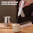 thumbnail image 6 of YIGSECU Pack of 1 Rechargeable Battery Propelled Electric Frother Highlighting 3 Exchangeable Executives and Carrying Case for Kitchen, 6 of 17