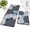 Multi-blue-17.3" x 47 "+ 17.3" x 29 "--0.47 inches, variant on Kimode Kitchen Rugs And Mats Cushioned Anti 2standing Mat