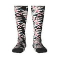 thumbnail image 2 of Lsque Orchids Flowers Printed Crew Socks Men's Women's LightWeight Thin Casual Calf Socks ,Knee High Socks,Cotton Socks, 2 of 9