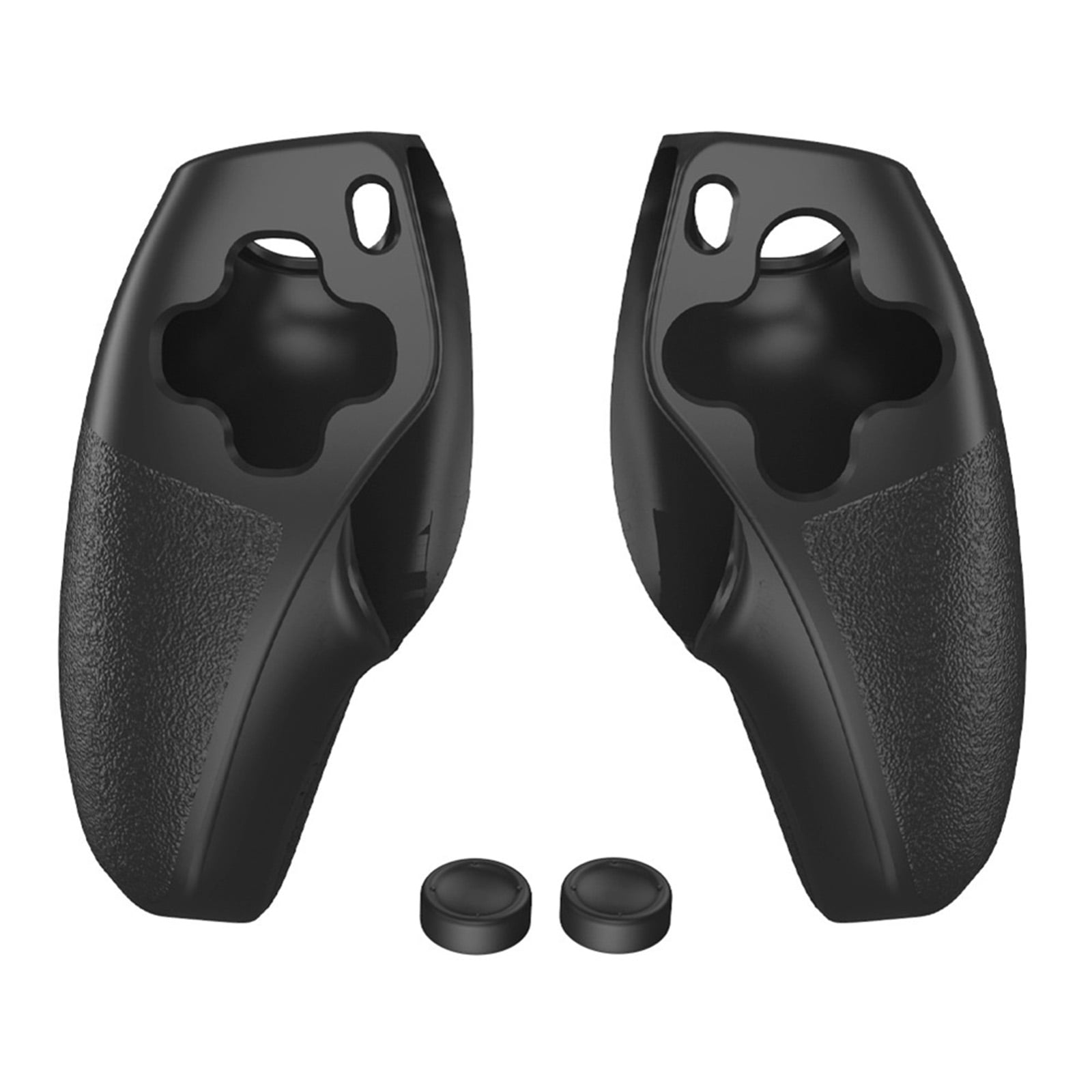 Garhelper Ps5 Split Silicone Cover 6 5 9 10 9 High Quality P5 Wireless Handle Durable Game Tool White Black With Button Cap Walmart Com