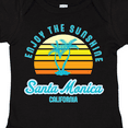 thumbnail image 4 of Inktastic Summer Enjoy the Sunshine Santa Monica California in Blue Boys or Girls Baby Bodysuit, 4 of 5