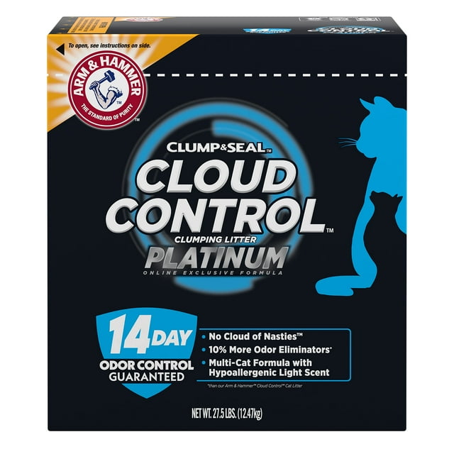Arena para gatos Arm & Hammer Cloud Control Platinum, 12,5 kg
