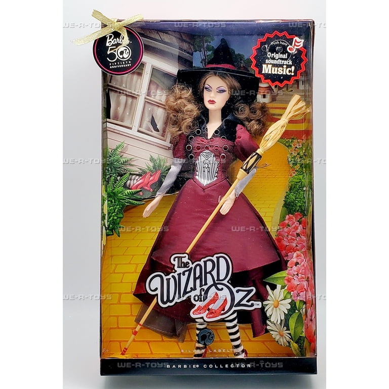Barbie Wicked Witch of the East Doll The Wizard of Oz Silver Label