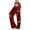 Wine, variant on Women's Casual Fashion Christmas Pajama Pants, Long Sleepwear Trousers for Sports and Home Use, Comfortable and Soft Material for Nightwear and Lounging,Deep Red,L