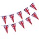 thumbnail image 1 of Guirnalda ZHAOCHENG de 50 banderines triangulares de plástico con bandera británica 16m, 1 of 5