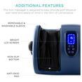 thumbnail image 6 of Heated Shiatsu Foot Massager for , Plantar Fasciitis, Neuropathy, Blood Circulation w/Compact Design - Navy Blue, 6 of 7