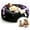 black, variant on 6FT Large Memory Foam Bean Bag Sofa with Healing Scents Lavender Scent Sachets, Machine Washable Plush Cover, for Gaming & Napping, Living Room, Bedroom & Relaxation,pink