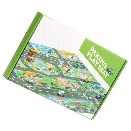 Niceauty 1 Set of Kid Parking Toys made of Nonwoven Fabric and ABS for Children on Road Play Mat