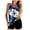 Navy, variant on Rotm Modest Bathing Suit for Women Two Piece Tankini Swimsuits for Women Tummy Control Bathing Suit with Shorts Athletic Two Side Pockets Swimwear Purple,XL
