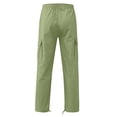 thumbnail image 5 of Boys Cargo Joggers Pants Lightweight Hiking Pants Kids Pull On Sweatpants, 5 of 9