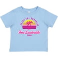 thumbnail image 3 of Inktastic Summer Enjoy the Sunshine Fort Lauderdale Florida in Pink Boys or Girls Baby T-Shirt, 3 of 5