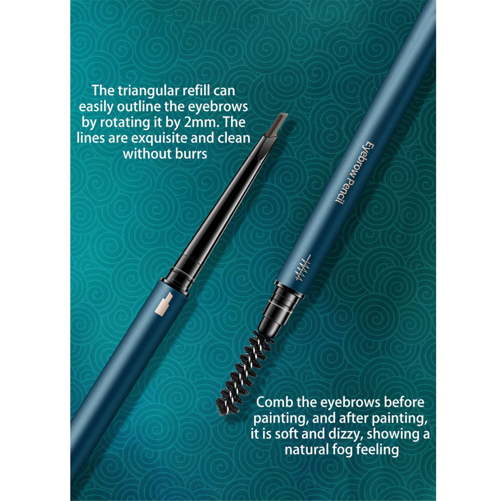 Brow Soap for Eyebrow Instant Eyebrow Tint Brow Stylist Definer Eyebrow Brush And Gel Wax Eyebrow Stick Eyebrow Gel Dark Precision Eyebrow Pen Brow Highlighter Pencil Eye Brow Pencil Brunette Skin