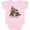 AD-Pink, variant on Squirrel Superhero Landing with Acorns Boys or Girls Baby Bodysuit