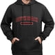 thumbnail image 3 of Sudadera Unisex con Capucha Negra, Estampado de Texto Urbano, Algodón y Poliéster, 3 of 5