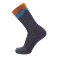 thumbnail image 3 of Point6 Hiking Peak Medium Crew Socks Gray M, 3 of 3