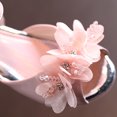 thumbnail image 5 of Odeerbi Toddler Girls Princess Sandals Summer Beach Sandals Children Open Toe Princess Sandals Soft Bottom Pearl Beaded Flowers Shoes Pink, 5 of 9