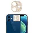 thumbnail image 1 of Glitter Strass Objectif Film Protecteur de Boîtier de Protection pour Apple iPhone 12 - Or, 1 of 1