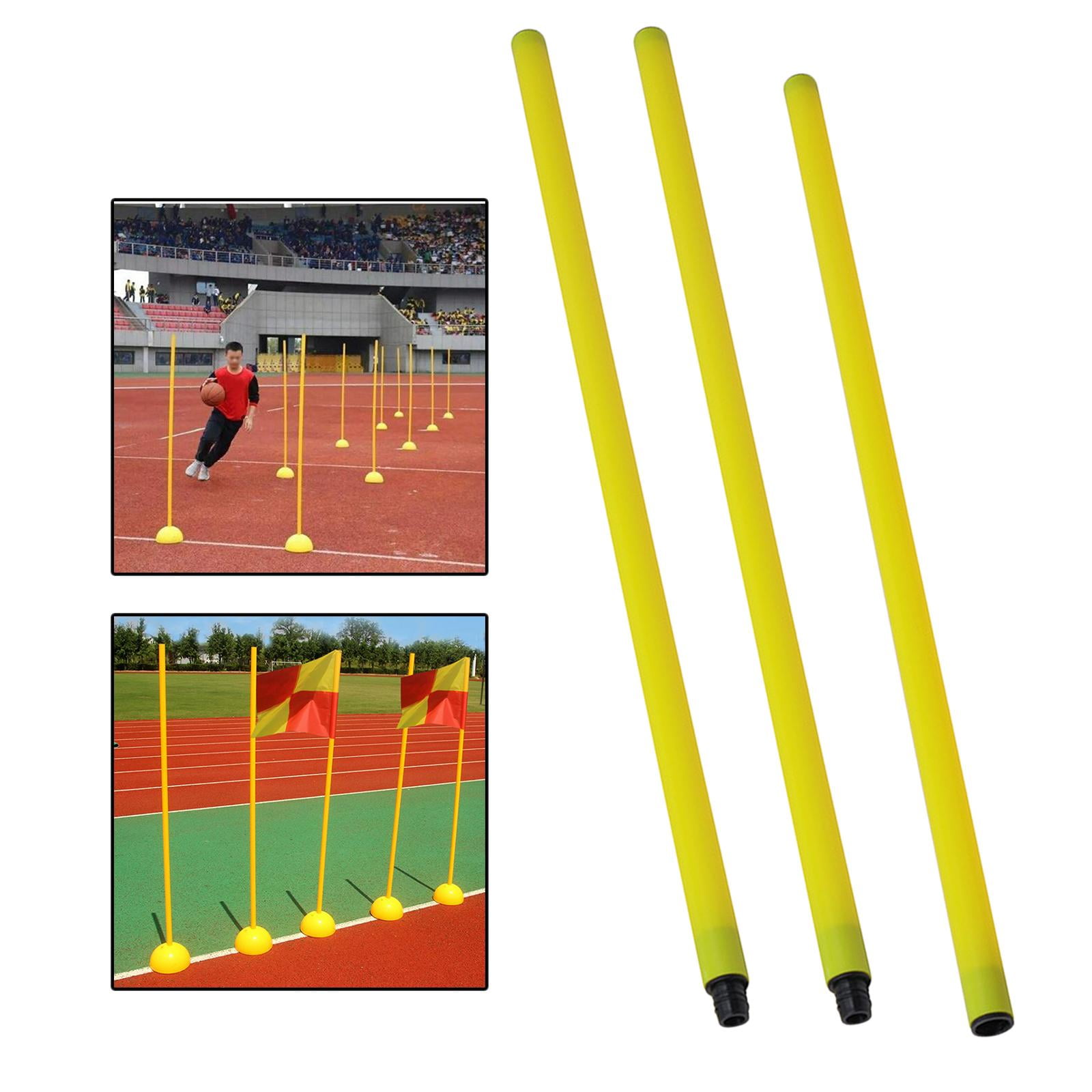 Training Marker Football Sign poles Training poles Obstacle Bar for
