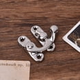 thumbnail image 4 of 30Pcs Small Box Latch Hasps Antique Right Latch Hook Hasp Retro Style Iron Latch Hook Hasp for Jewelry Gift Replacement Screws Antique Right Latch Hook Hasp, 4 of 7