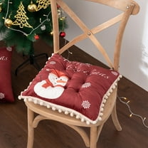 Christmas Seat Cushions Sofa Chair Pads Office Chair Cushions Breathable Comfort Pads Non-Sag Support for Prolonged Sitting HOLIDAY Decor Festive Accent Pillows