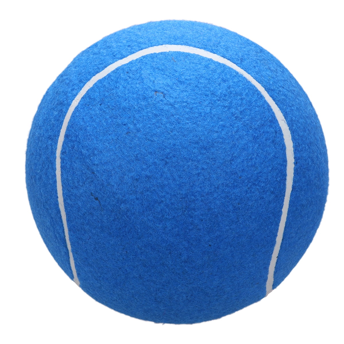 1pc 20cm Inflatable Flannel Ball Large Signature Tennis Rubber Ball for