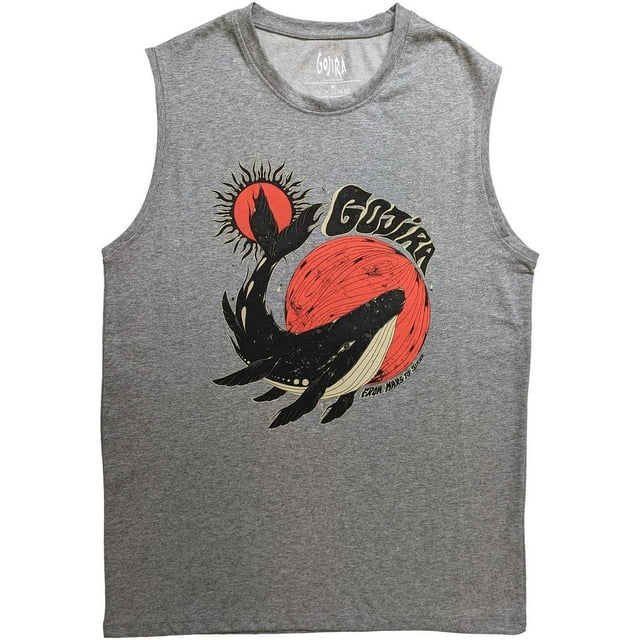 Gojira Adult Whale Tank Top