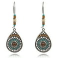 thumbnail image 1 of Dangle Earrings Boho Hollow National Style Bohemian Drop Earrings Hoop Earrings, 1 of 10