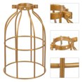 thumbnail image 3 of Bird Cage Shaped Lampshade Iron Art Lampshade Creative Light Shade for Home, 3 of 9