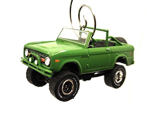 Details about   1970 Ford Bronco Custom Christmas Ornament 1/64 Scale 