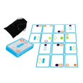thumbnail image 1 of HILABEE Overlap Card Swish Toy Set Spatial Logical Thinking for Parent-Child Teens Black Black Blue, 1 of 9