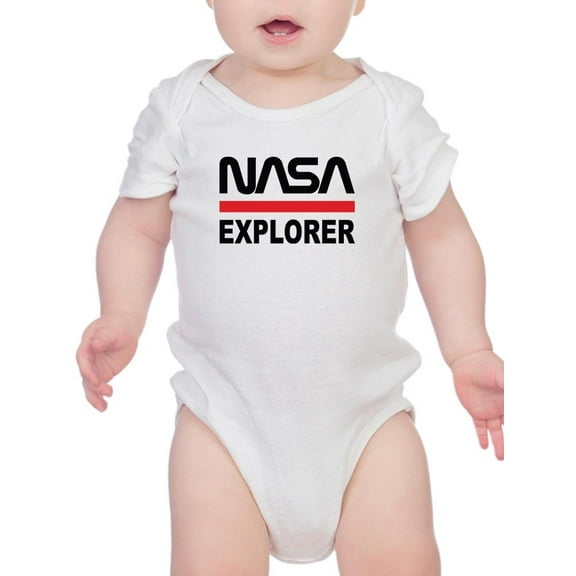 NASA Nasa Explorer Banner Bodysuit Infant -NASA Designs,  6 Months