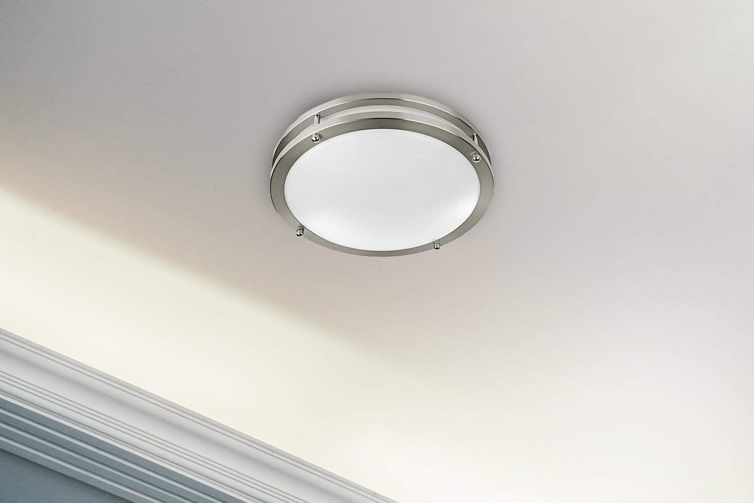5000K Daylight White Easy to Install 50,000 Hours Life 80/% More efficient UL /& Energy Star 14/” inch Sleeklighting Modern Flush Mount Dimmable LED Ceiling Light Dimmable 1400 Lumens 20Watt