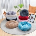 thumbnail image 2 of DABEI Soft Long Plush Cat kennel dog kennel winter warm pet bed Cat Bed Cat Mat Animals Sleeping Sofa, 2 of 7