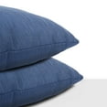 thumbnail image 3 of Mainstays 18" x 18" Washed Indigo Polyester Decorative Pillow, 3 of 6
