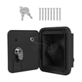 thumbnail image 3 of funtasica Locking Cap Easy to Install Lockable RV Fresh Water Fill Inlet Black, 3 of 9