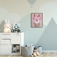 thumbnail image 2 of Llama Silly Glasses Polka Dots Festive Animal 16 in x 20 in Framed Painting Art Prints, by Stupell Home Décor, 2 of 7