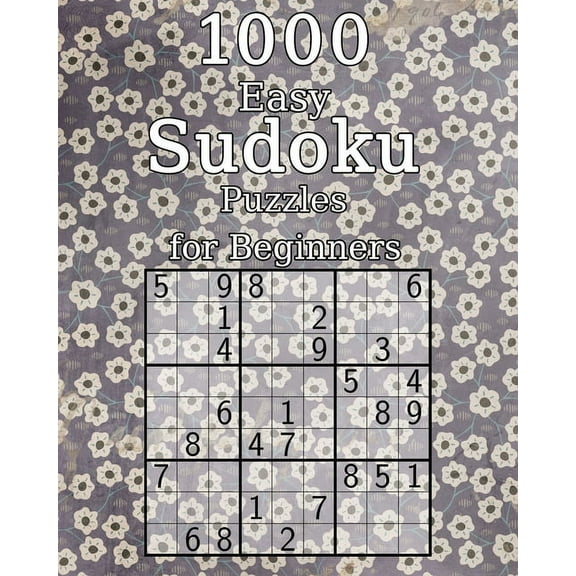 1000 Easy Sudoku Puzzles for Beginners: Logic Puzzles with Solutions - Perfect as a Christmas Gift - Classic Sudoku