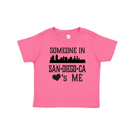 

Inktastic San Diego California Someone Loves Me Skyline Gift Baby Boy or Baby Girl T-Shirt