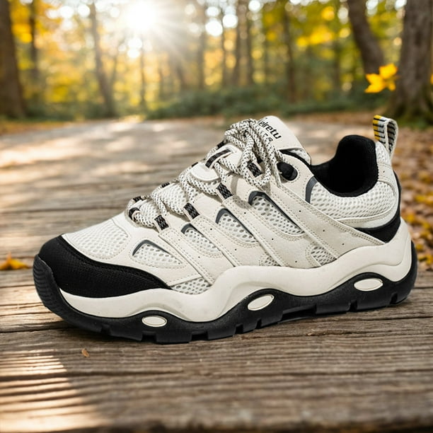 Zapatos de papá para hombres Zapatillas de deporte ligeras y gruesas Zapatos de suela gruesa Zapatos de primavera y verano